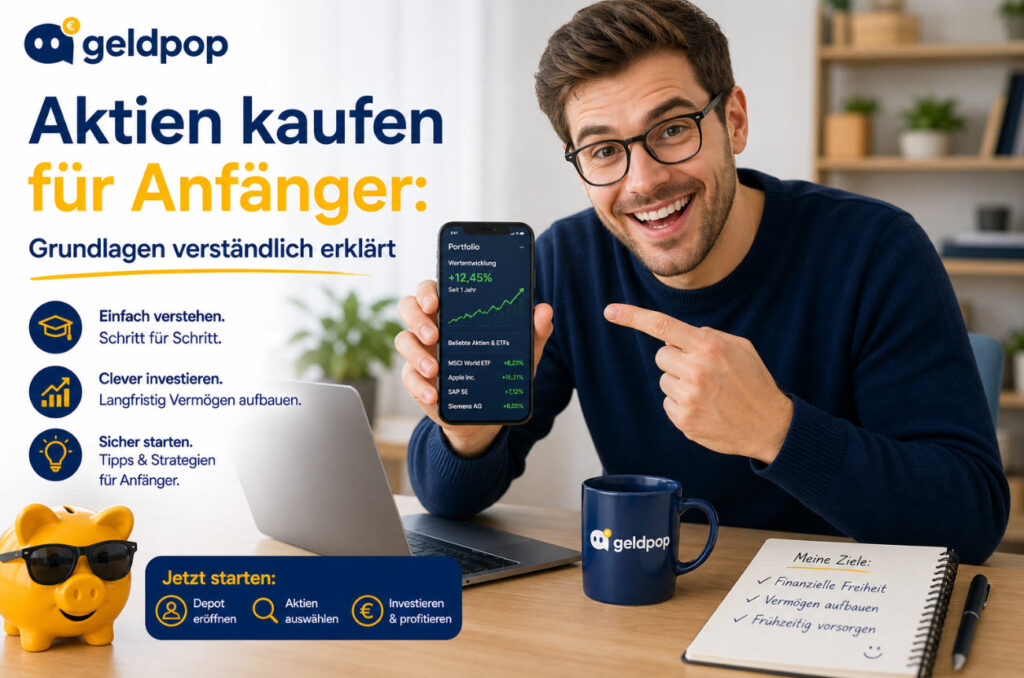 Aktien kaufen für Anfänger