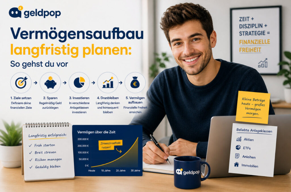 Vermögensaufbau langfristig planen 