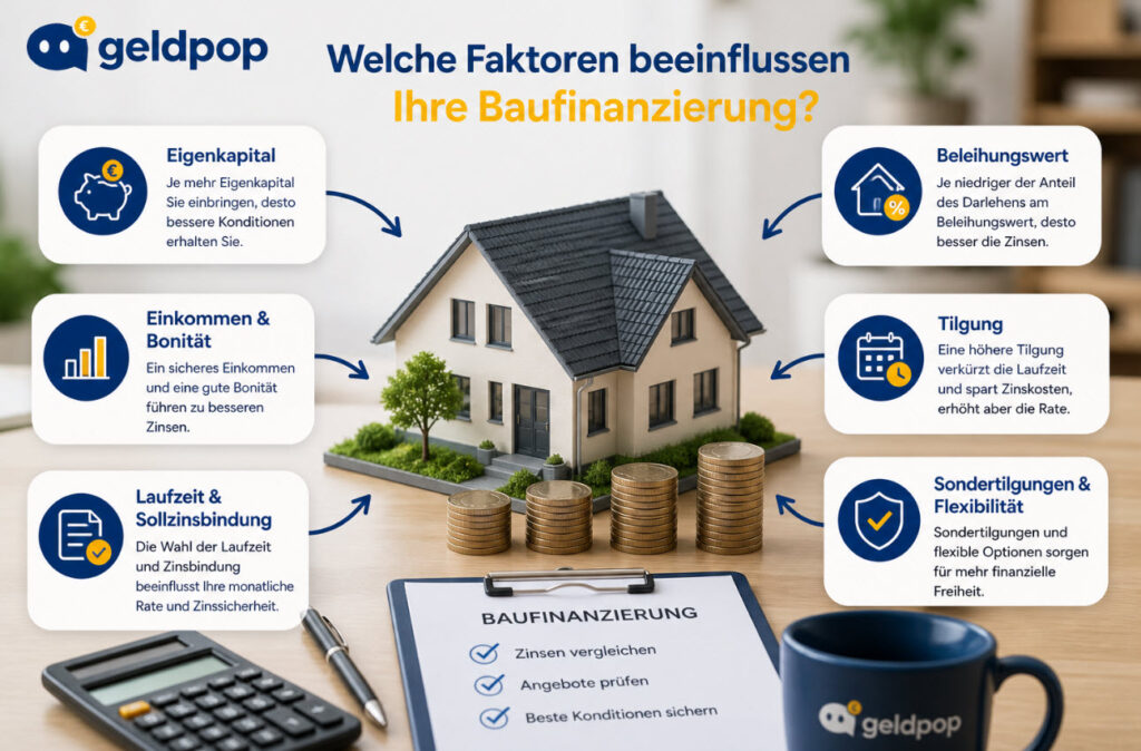 Welche Faktoren beeinflussen Ihre Baufinanzierung