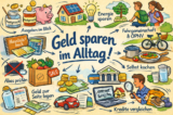 Geld sparen im Alltag: Praktische Tipps für mehr Budget